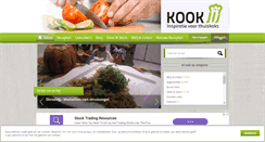 Desktop Screenshot of kookjij.nl
