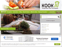 Tablet Screenshot of kookjij.nl